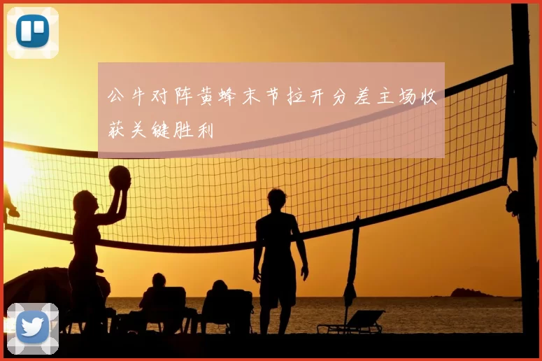 公牛对阵黄蜂末节拉开分差主场收获关键胜利